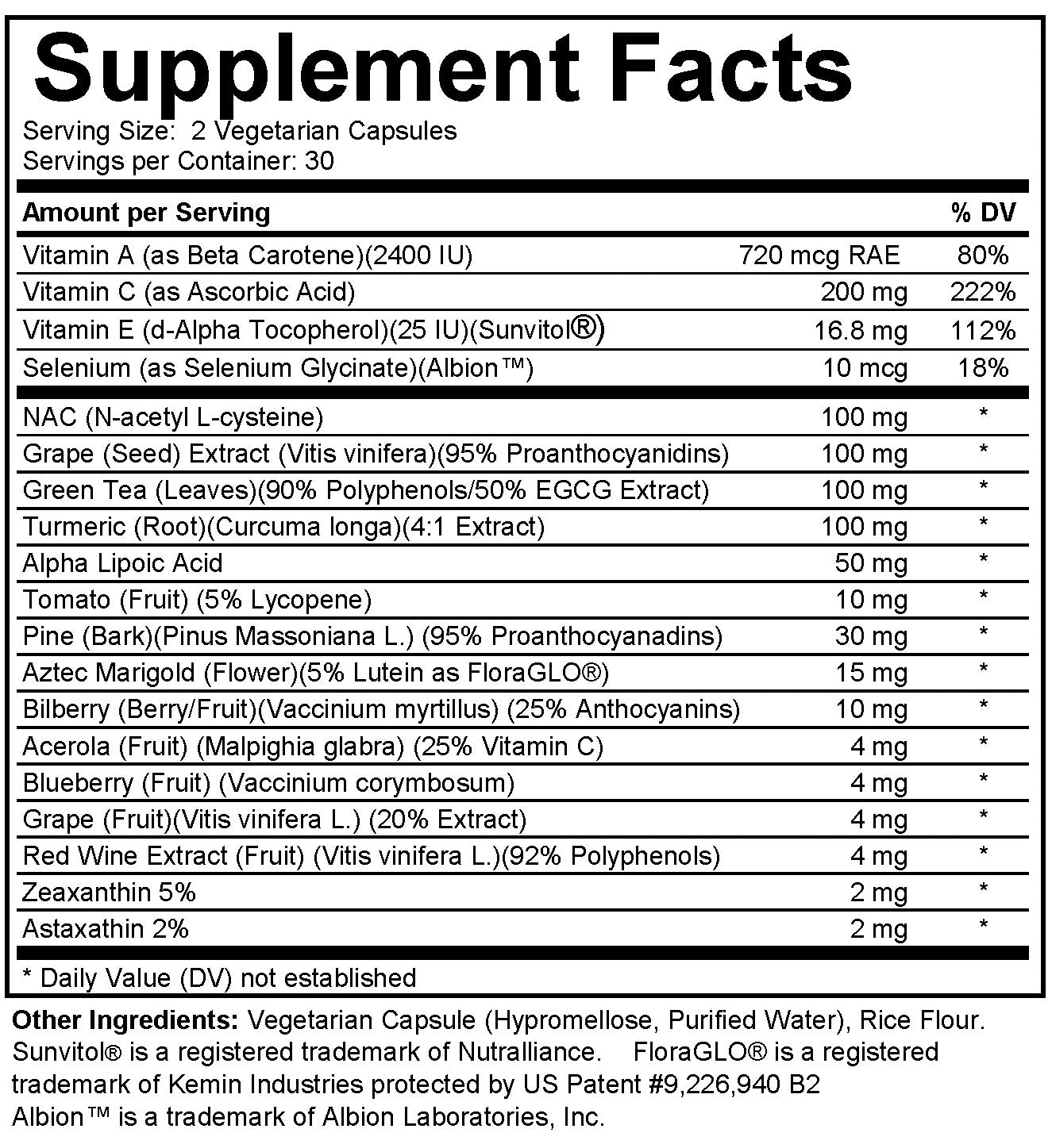 Anti-Oxidant Supreme