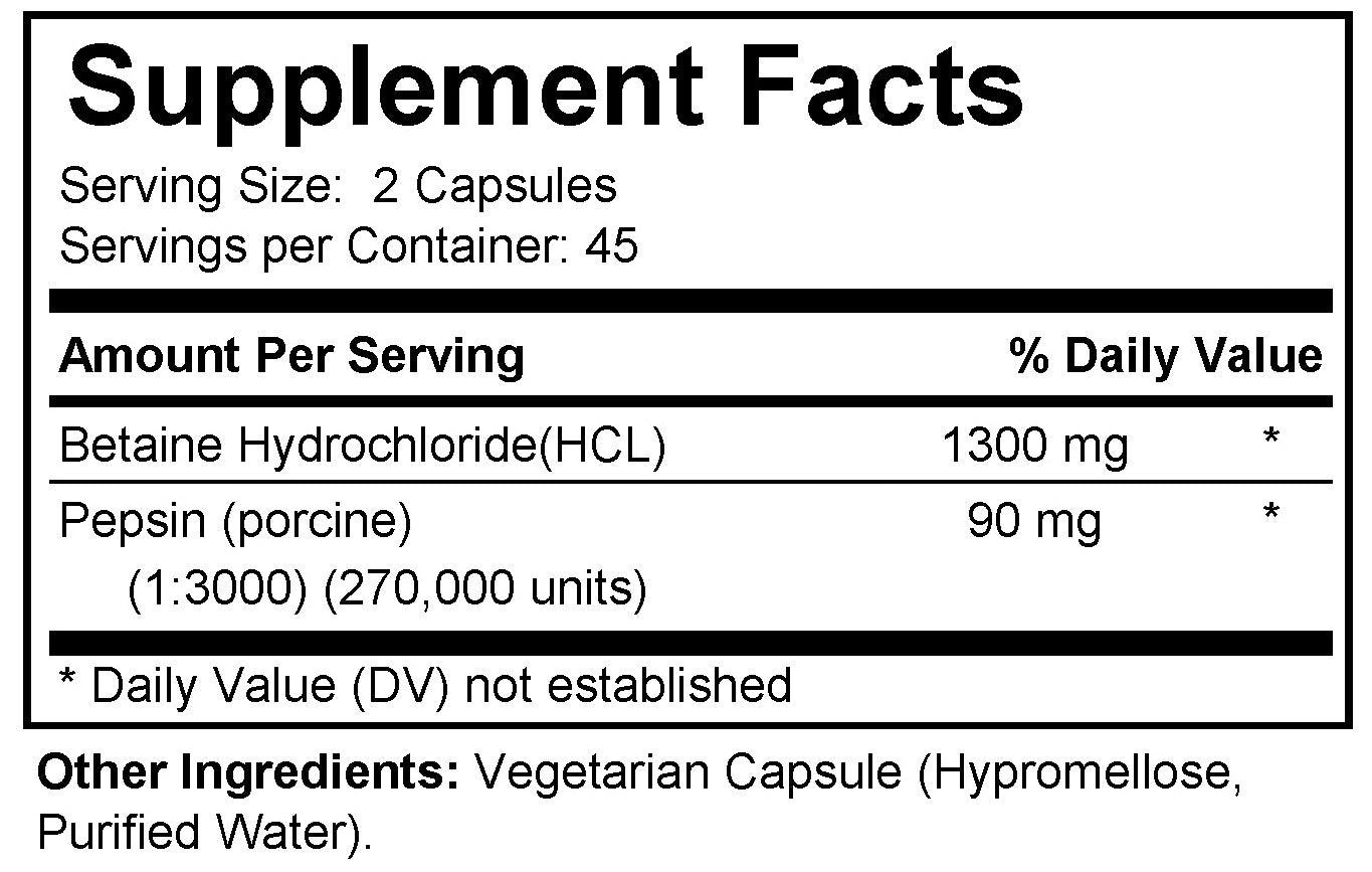 HCL/Pepsin