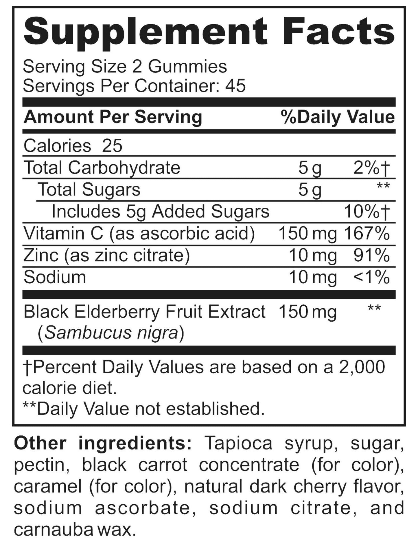 Immune Gummies (with Elderberry)*