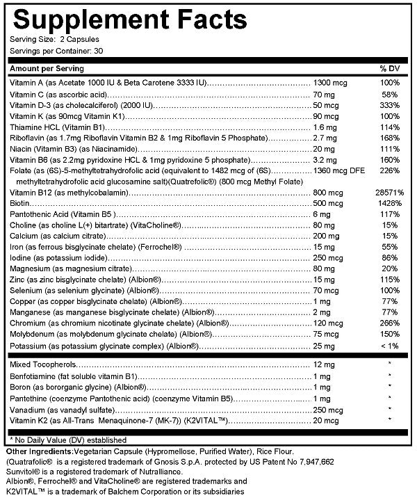 Prenatal Multi – Genesis Botanical Formulas