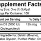 Vitamin D-3 5000 IU Softgels
