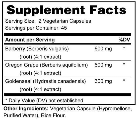 Berberine Herbal Complex