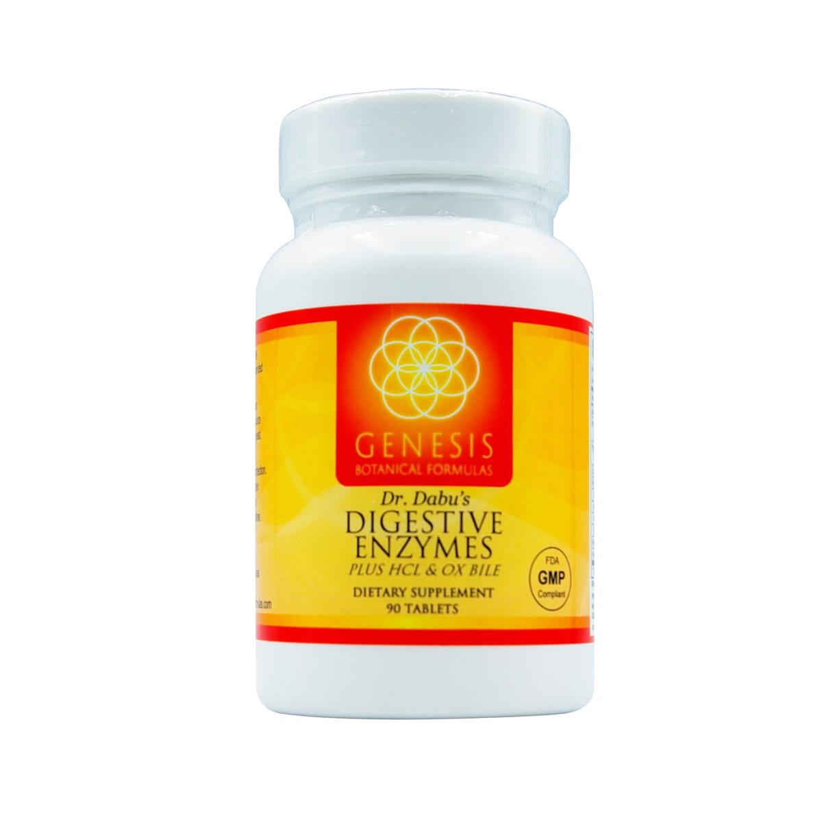 Digestive Plus Digestive Enzymes Plus HCL & Ox Bile – Genesis Botanical Formulas