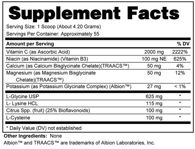 Bio-Avail Vitamin C Plus Powder
