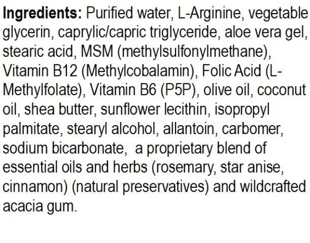 Methyl B12 Plus Arginine Cream