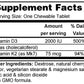 Vitamin D3 2000 IU & K2: (Chewable)